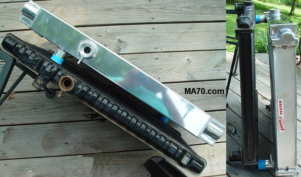 PWR Radiator installed w/pics | Supra Forums